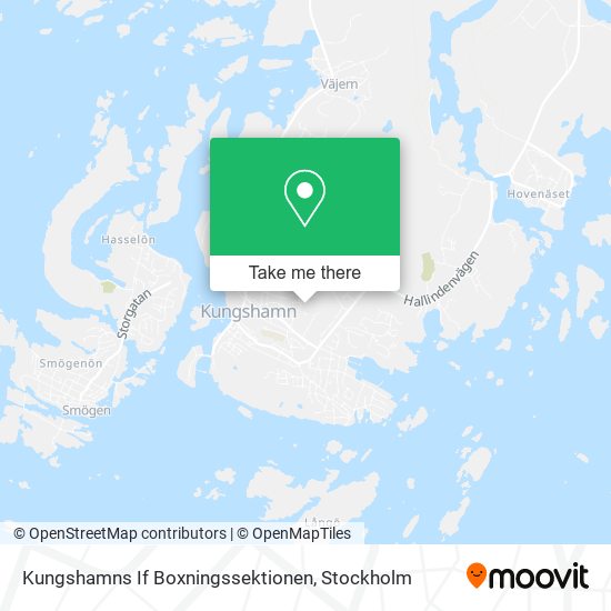 Kungshamns If Boxningssektionen map