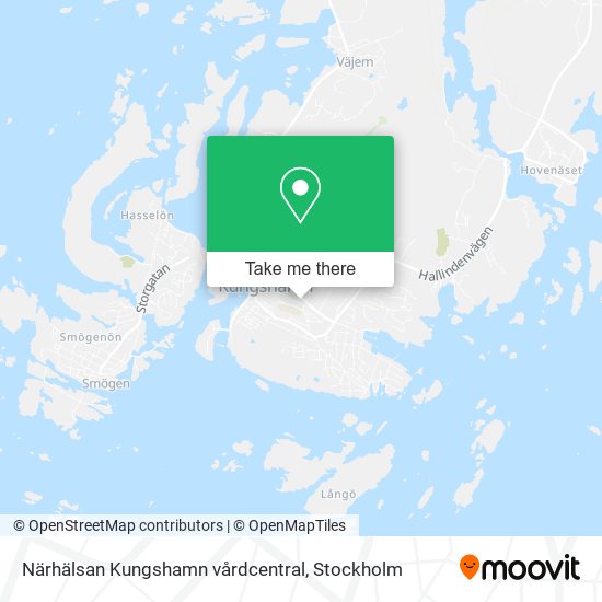 Närhälsan Kungshamn vårdcentral map