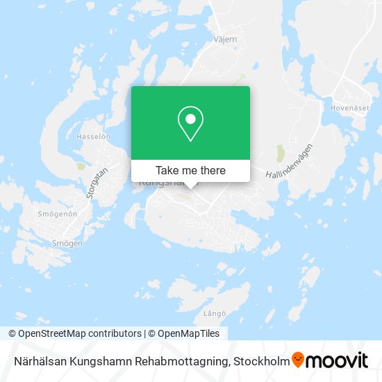 Närhälsan Kungshamn Rehabmottagning map