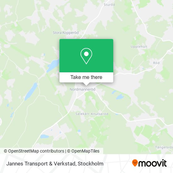 Jannes Transport & Verkstad map