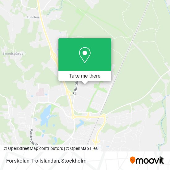 Förskolan Trollsländan map