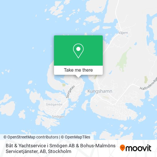 Båt & Yachtservice i Smögen AB & Bohus-Malmöns Servicetjänster, AB map
