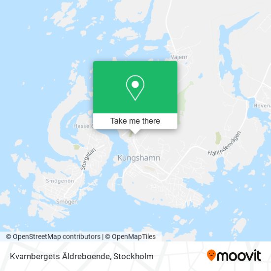 Kvarnbergets Äldreboende map