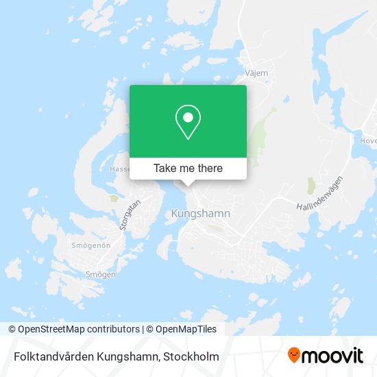 Folktandvården Kungshamn map