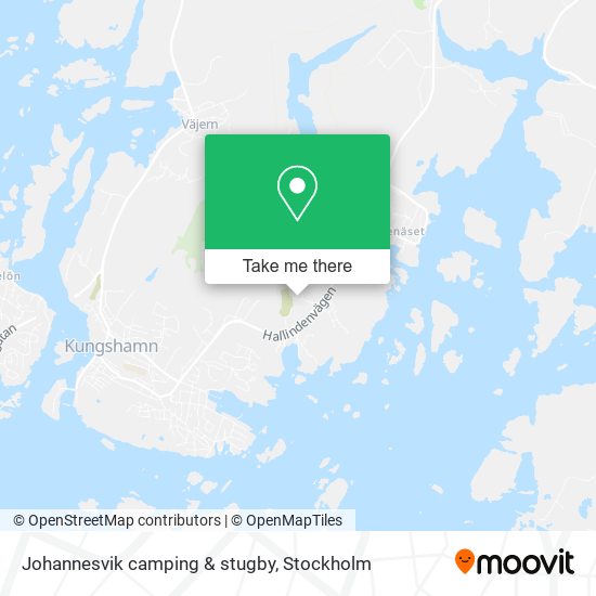 Johannesvik camping & stugby map