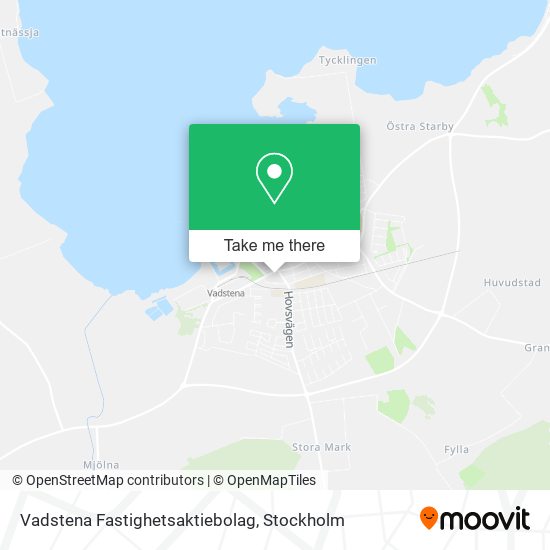 Vadstena Fastighetsaktiebolag map