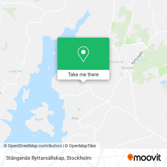 Stångenäs Ryttarsällskap map