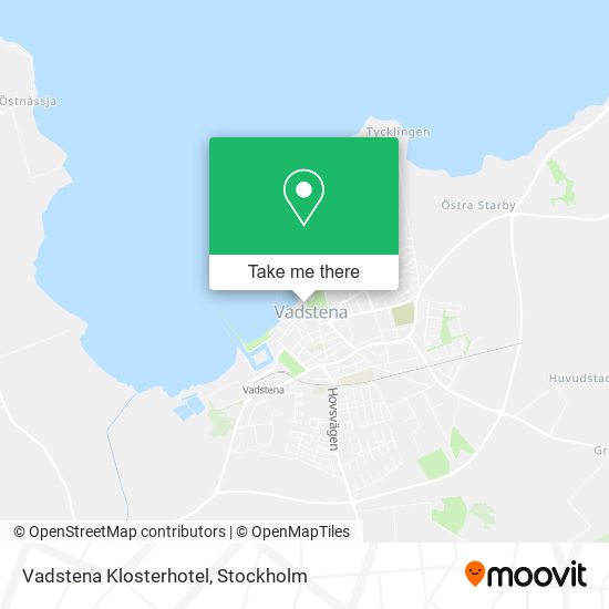 Vadstena Klosterhotel map