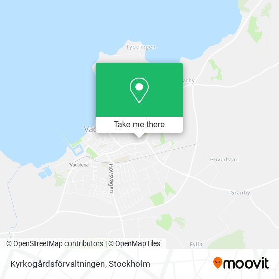 Kyrkogårdsförvaltningen map