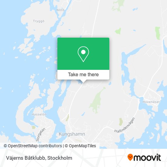 Väjerns Båtklubb map