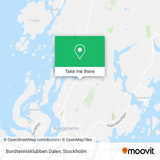 Bordtennisklubben Dalen map