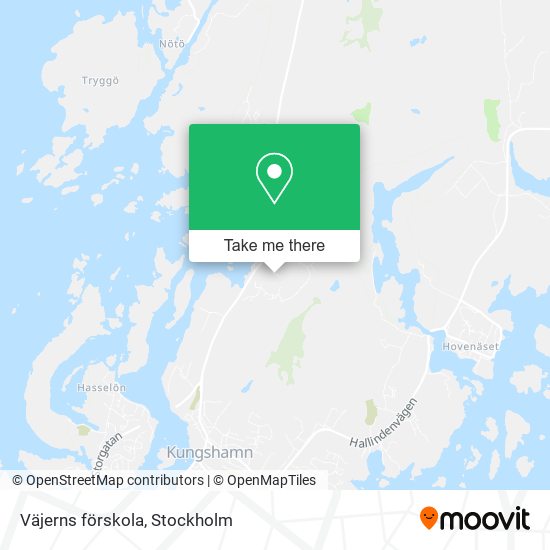 Väjerns förskola map