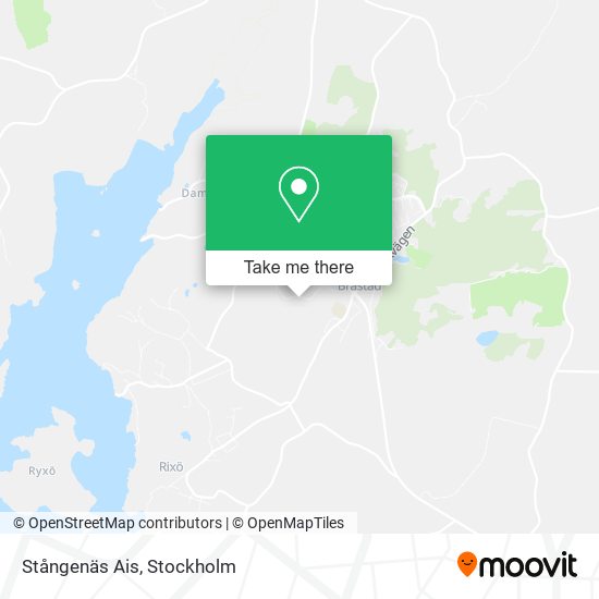 Stångenäs Ais map
