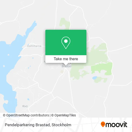 Pendelparkering Brastad map