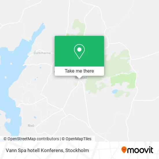 Vann Spa hotell Konferens map