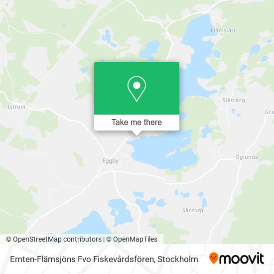 Emten-Flämsjöns Fvo Fiskevårdsfören map