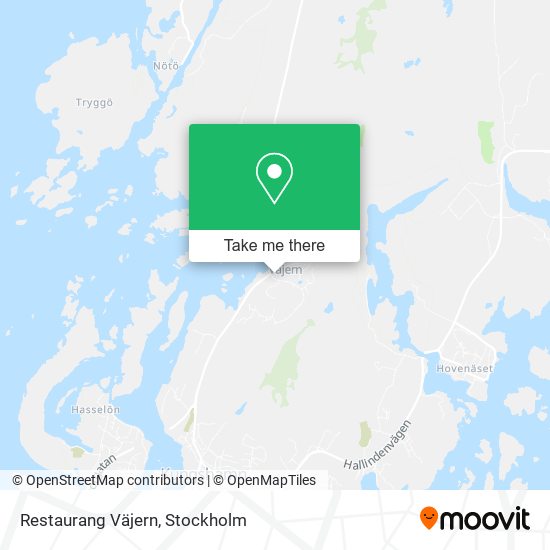 Restaurang Väjern map