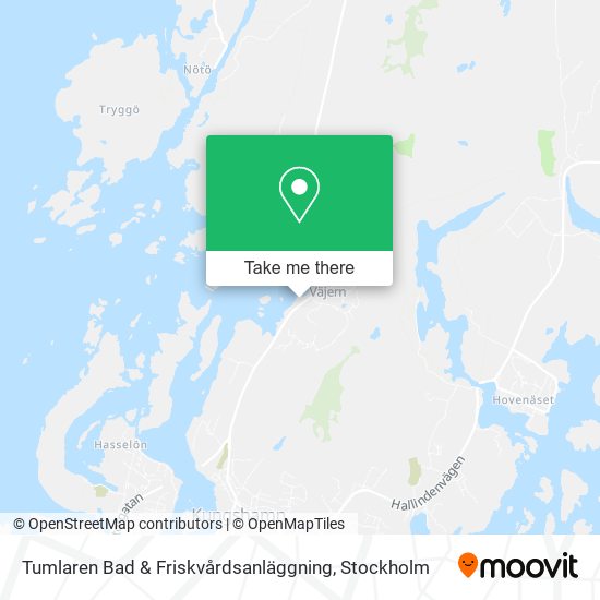 Tumlaren Bad & Friskvårdsanläggning map