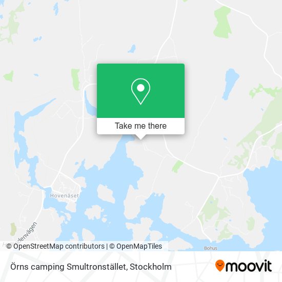 Örns camping Smultronstället map