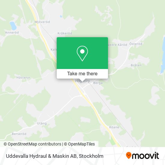 Uddevalla Hydraul & Maskin AB map