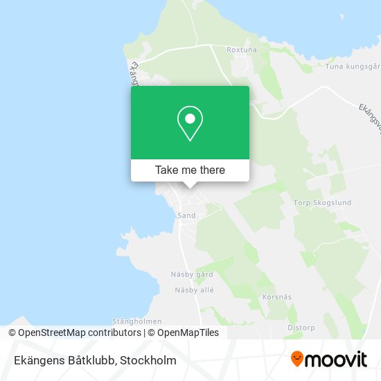 Ekängens Båtklubb map