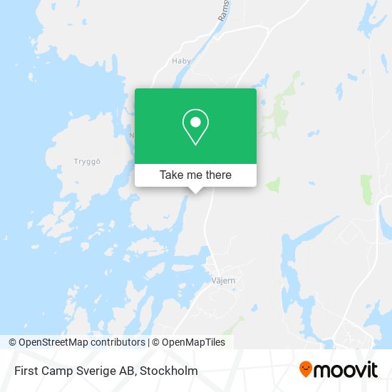 First Camp Sverige AB map