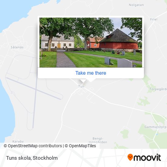 Tuns skola map