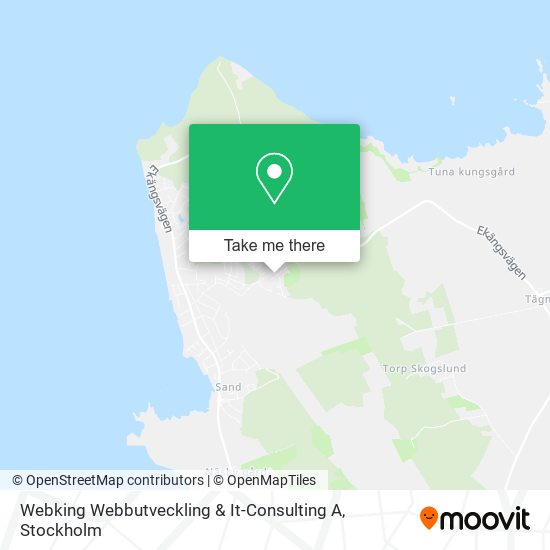Webking Webbutveckling & It-Consulting A map