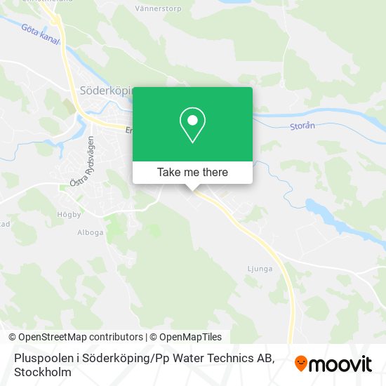 Pluspoolen i Söderköping / Pp Water Technics AB map