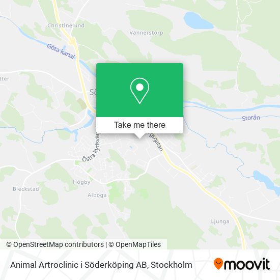 Animal Artroclinic i Söderköping AB map