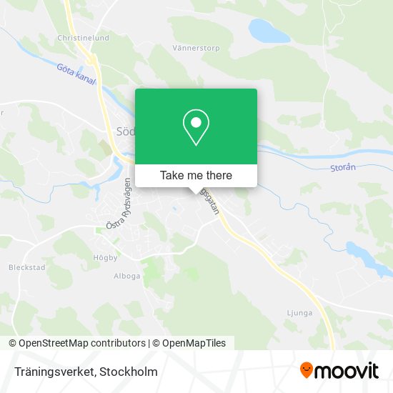 Träningsverket map