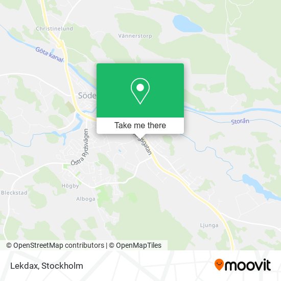 Lekdax map