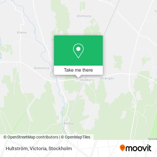 Hultström, Victoria map