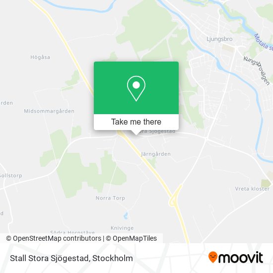 Stall Stora Sjögestad map
