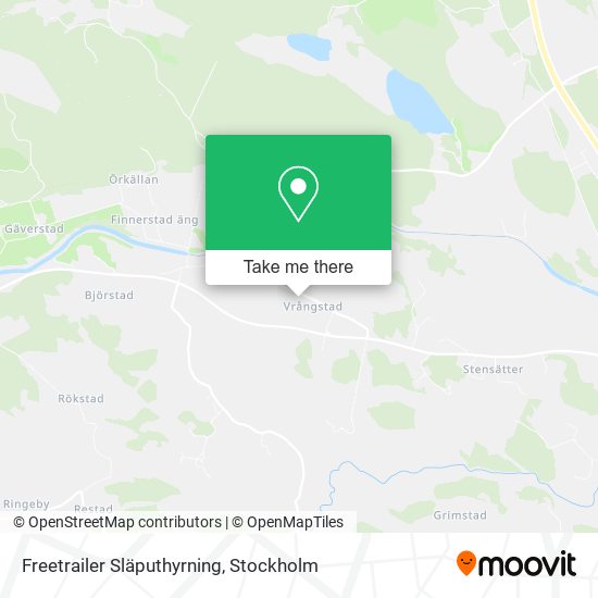 Freetrailer Släputhyrning map