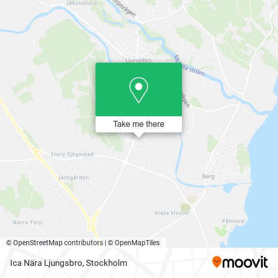 Ica Nära Ljungsbro map
