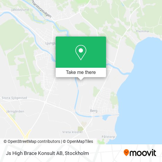 Js High Brace Konsult AB map