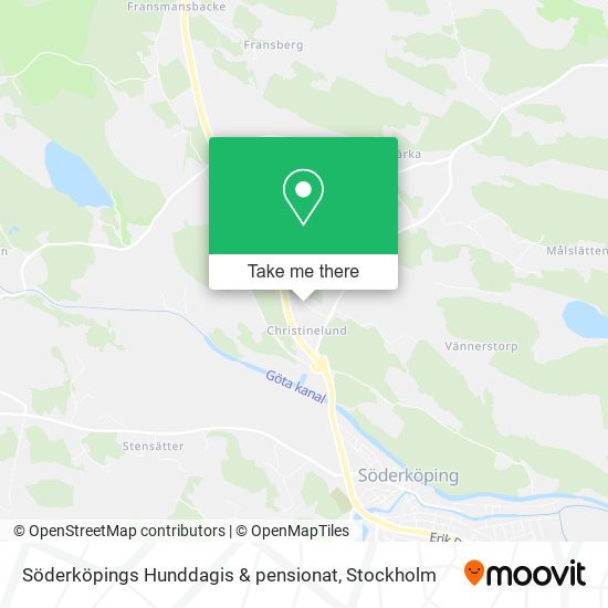 Söderköpings Hunddagis & pensionat map