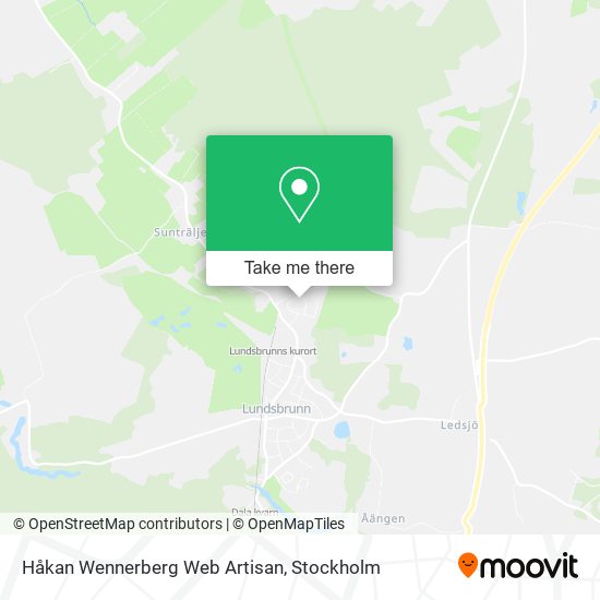 Håkan Wennerberg Web Artisan map
