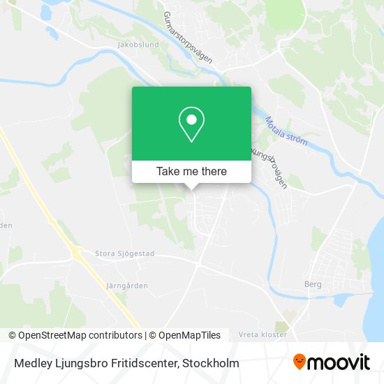 Medley Ljungsbro Fritidscenter map