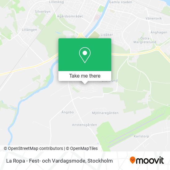 La Ropa - Fest- och Vardagsmode map