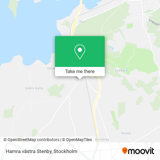 Hamra västra Stenby map
