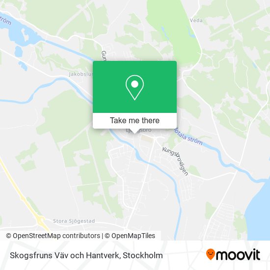 Skogsfruns Väv och Hantverk map