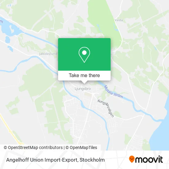 Angelhoff Union Import-Export map