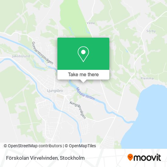 Förskolan Virvelvinden map