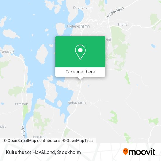 Kulturhuset Hav&Land map