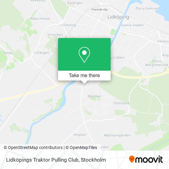 Lidköpings Traktor Pulling Club map