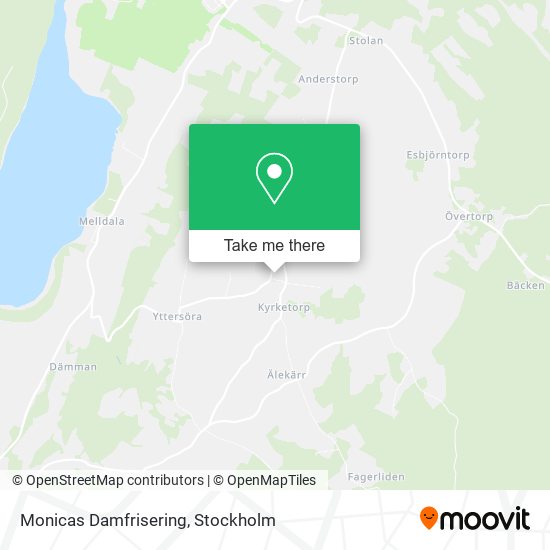 Monicas Damfrisering map