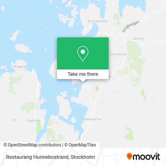 Restaurang Hunnebostrand map