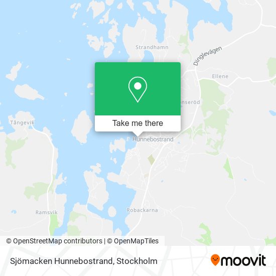 Sjömacken Hunnebostrand map